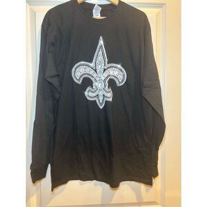 New Orleans Saints Long Sleeve size Large